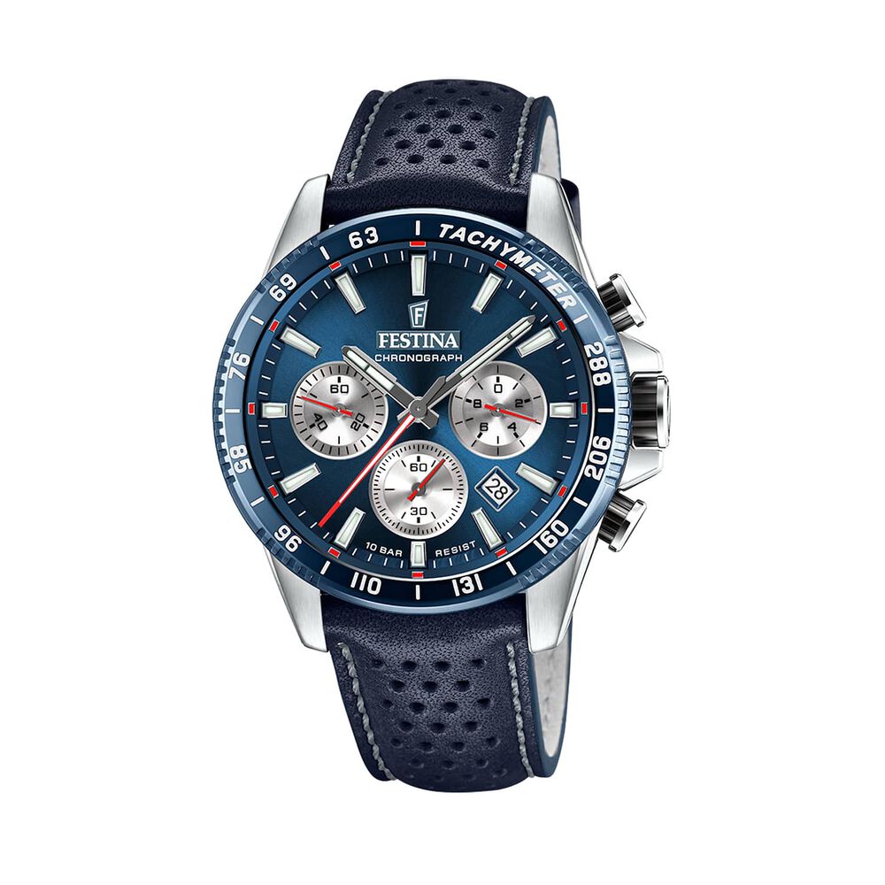 Reloj F20561/2 Festina Azul Oscuro Hombre Timeless Chronograph image number 0.0